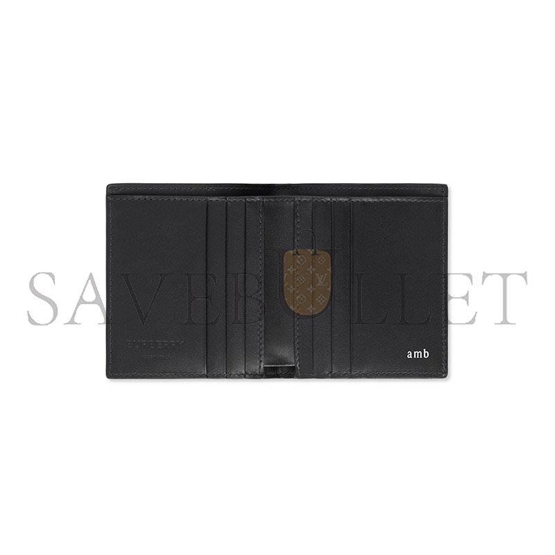Bv*b*rry check folding card case 80732761 (10.5*9cm)